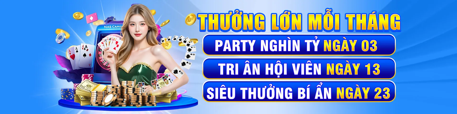 Hình ảnh banner khuyến mãi độc quyền Cat88